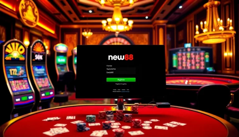 Engage in thrilling games at the casino while easily đăng nhập new88 online for an immersive experience.